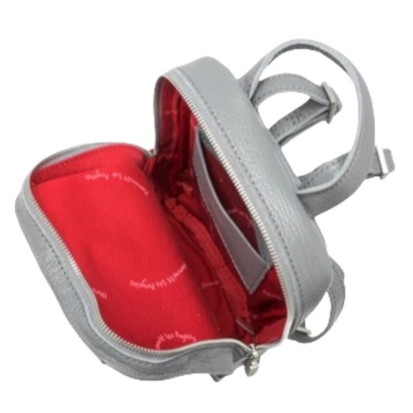 Hammitt Hunter Mini Leather Backpack Steel Blue - Picture 2 of 7